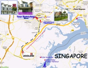 Homestay Legoland Malaysia Maps to Legoland Johor