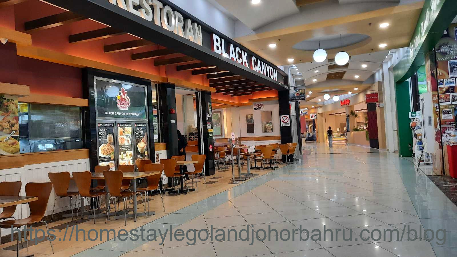 homestay-near-legoland-08bukit-indah-aeon-black canyon Nak cari Tempat Makan dekat Legoland? : Aeon Mall, Bandar Bukit Indah-Restoran2 dan Food Courts