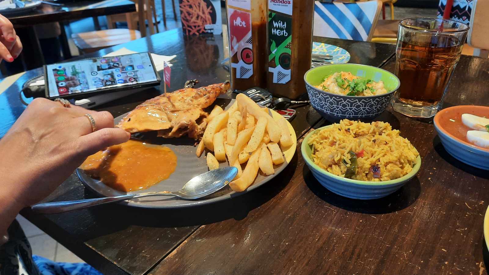 Nak cari Tempat Makan dekat Legoland Malaysia & Johor Bahru? : Nando's,Aeon Mall, Bandar Bukit Indah